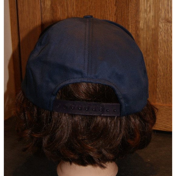 Vintage 80s ILLINOIS FIGHTING ILLINI Script Hat Cap Snapback Chief Illiniwek - Picture 5 of 9